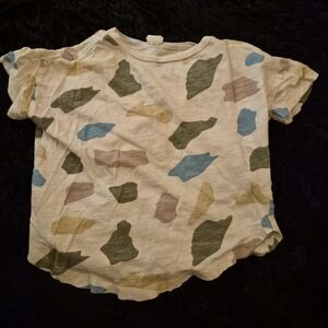 Stem Kids Abstract Pattern T-Shirt - Multicolor